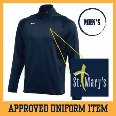 Nike 1/4-Zip Therma Top -Men's  (Navy)